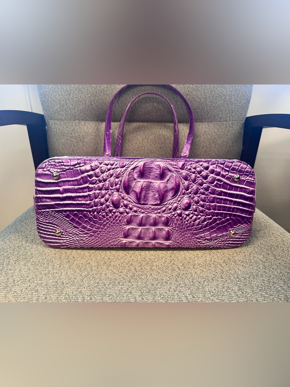 Brahmin Melbourne Lilac Essence medium Asher - Picture 6 of 9